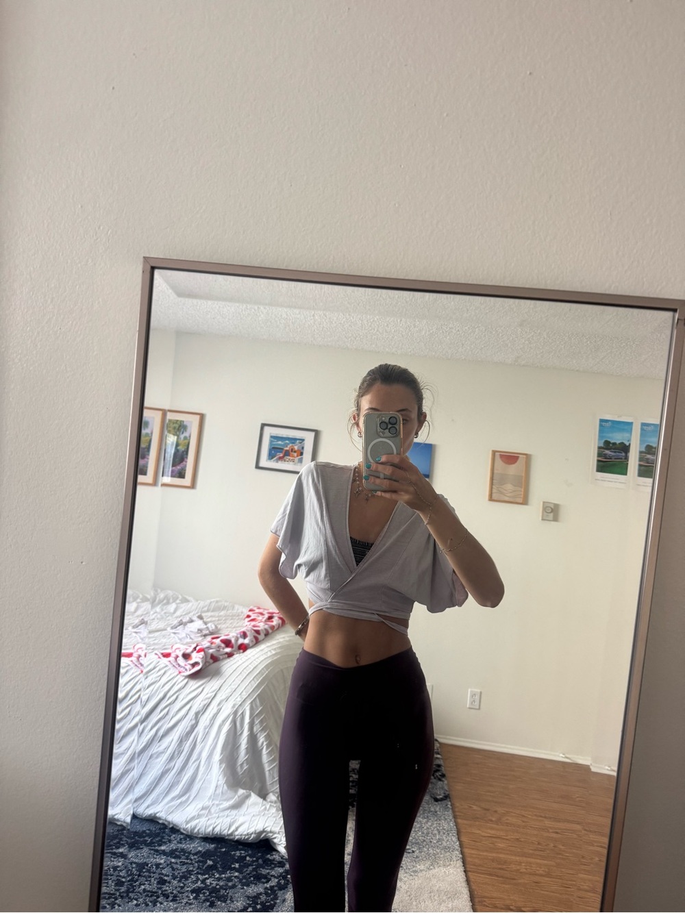 Kimchi Blue Putplr Wrap Crop Top